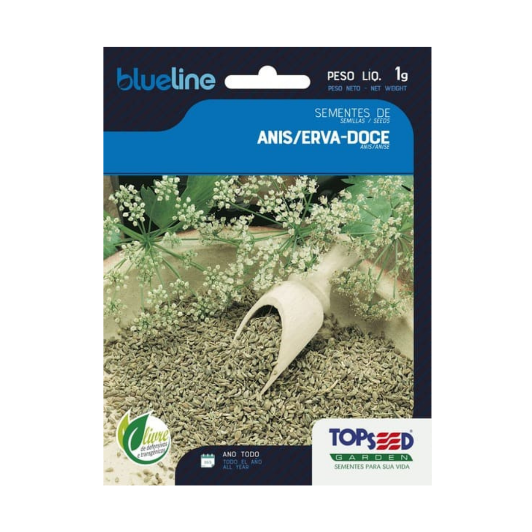 Semente De Anis Erva Doce Blue Line 1g | Topseed