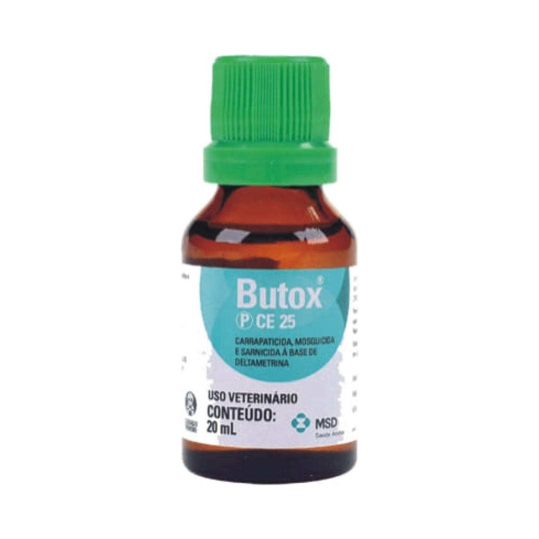 Butox 20ml | Elimina Pulgas e Carrapatos | Pulverização Contra Infestações | Msd