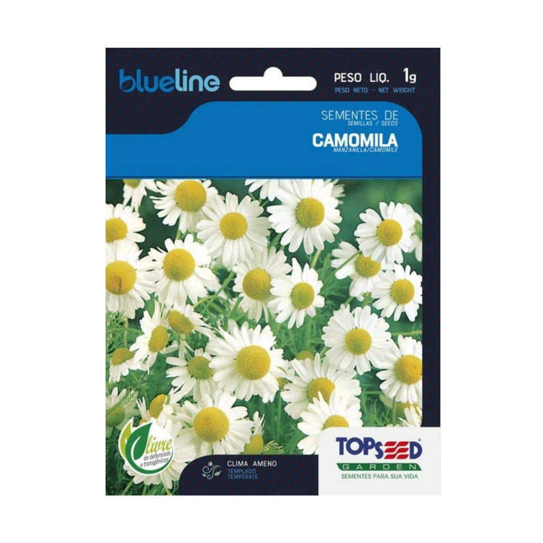 Semente De Camomila Blue Line 1g | Topseed