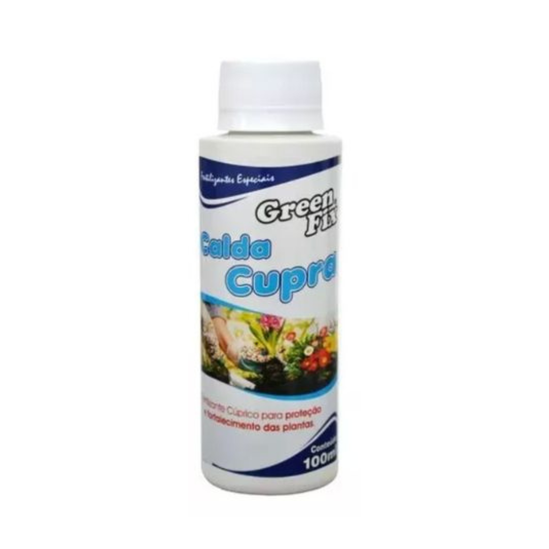 Calda Bordalesa Cupra 100ml | Fungicida para Hortas e Plantas | Agribras