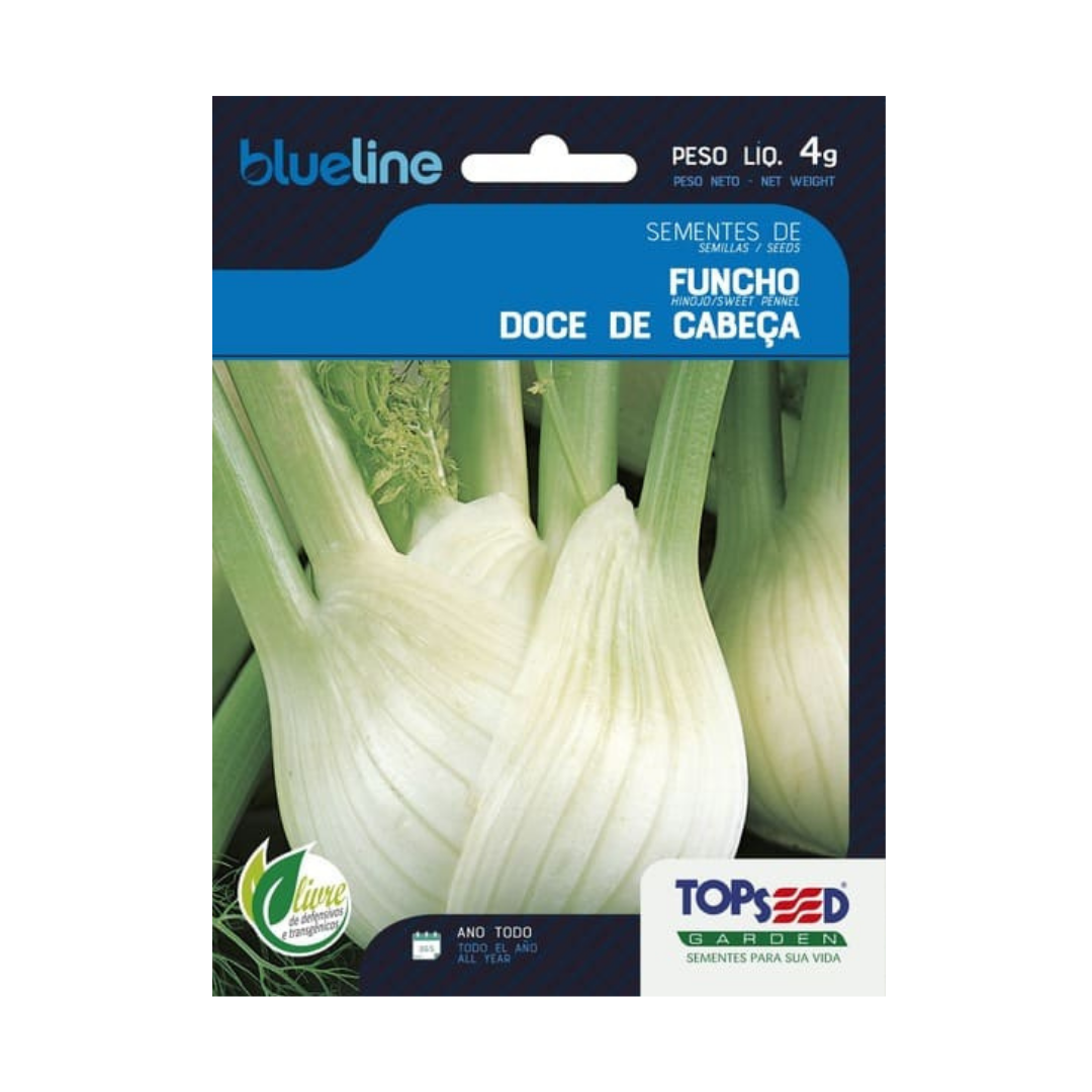 Semente De Funcho De Cabeça Blue Line 4g | Topseed
