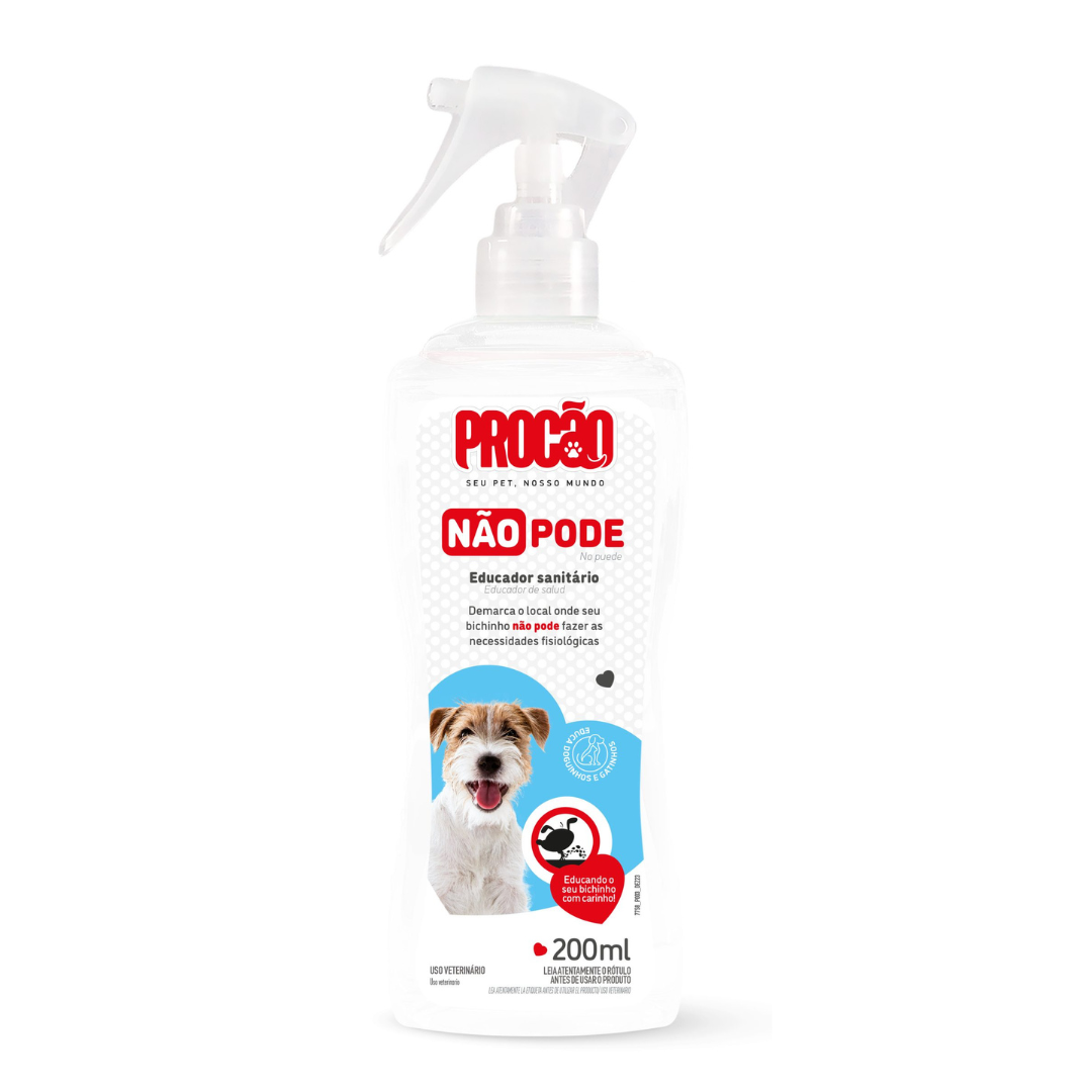 Educador Sanitário Para Cães e Gatos 200ml | Não Pode | Procão