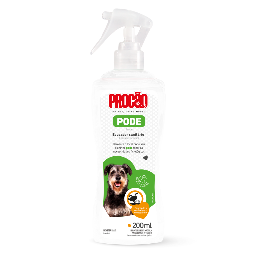 Educador Sanitário Para Cães 200ml | Pode | Procão