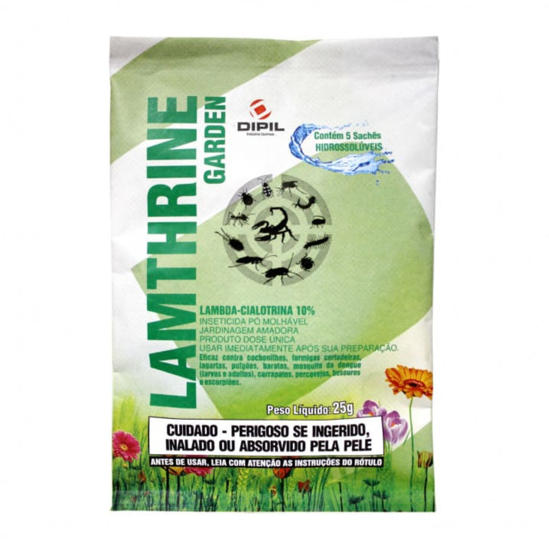 Inseticida Escorpião, Aranhas e Aedes Aegypti | Lamthrine Garden 25g | Dipil