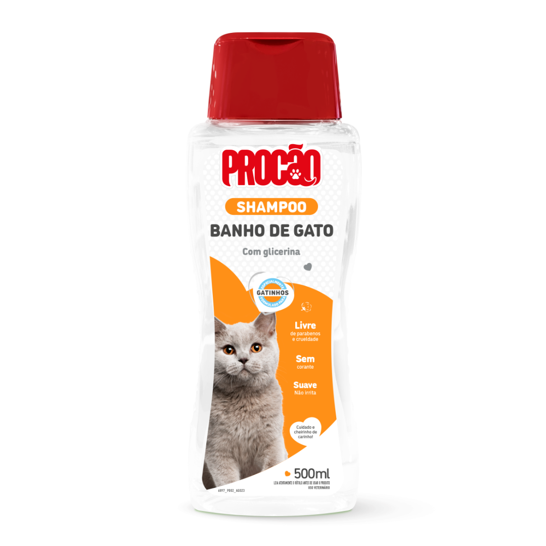 Shampoo Banho de Gato 500ml | Procão