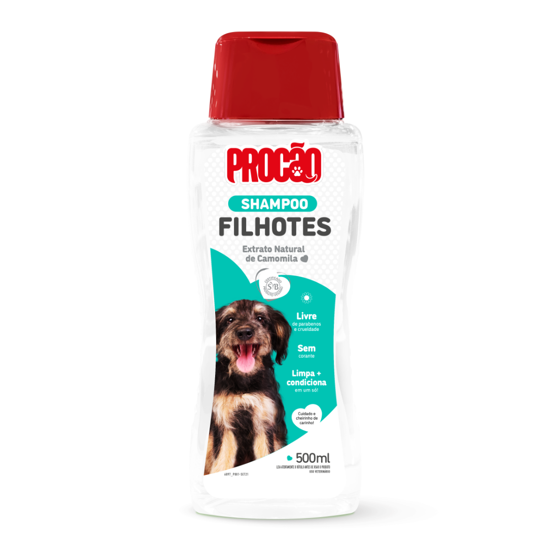 Shampoo Filhotes Cães e Gatos 500ml | Procão