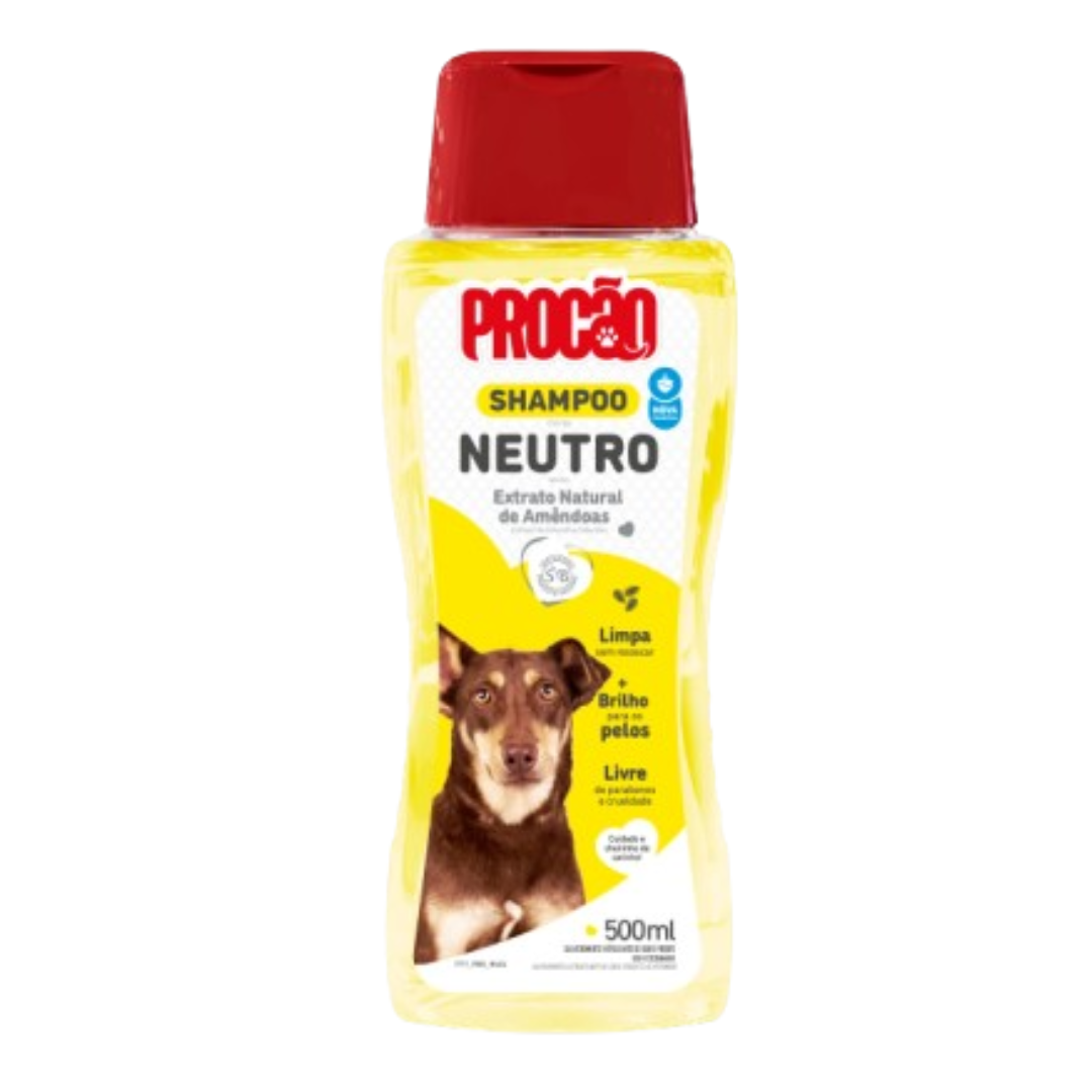 Shampoo Neutro Cães e Gatos 500ml | Procão