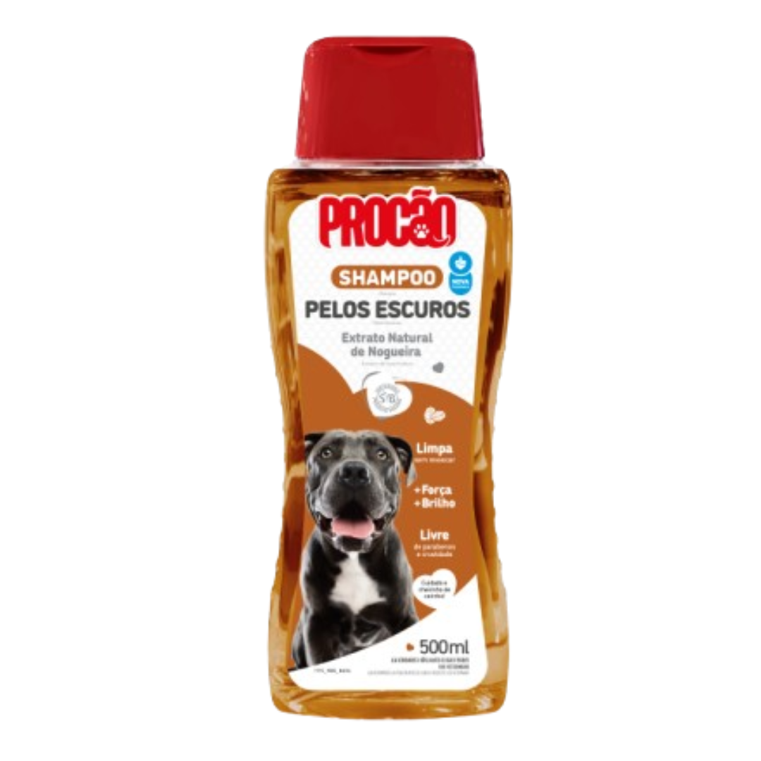Shampoo Pelos Escuros Cães e Gatos 500ml | Procão