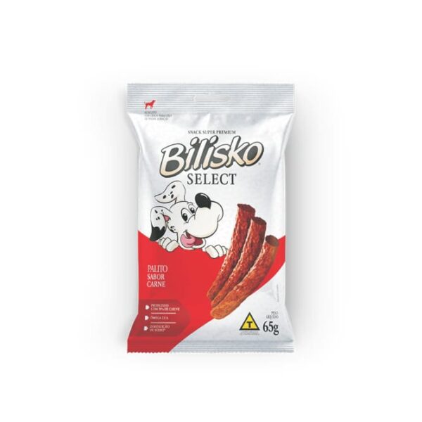 Palito Cães Carne 65g Bilisko