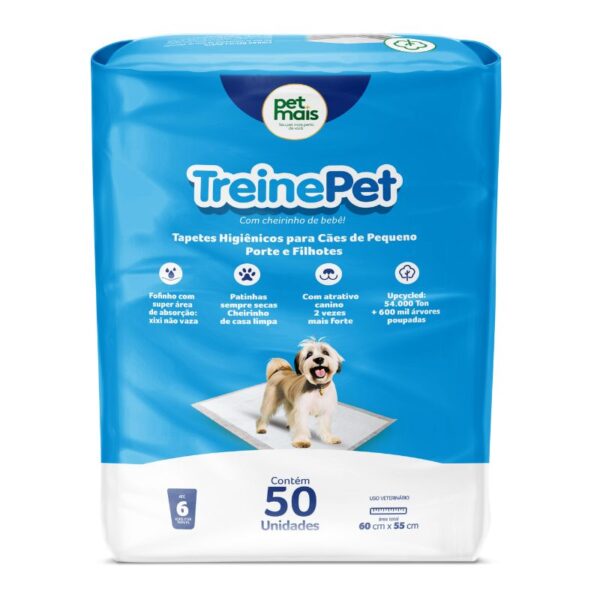 Tapete Treine Pet 50 unid 60cm x 55cm