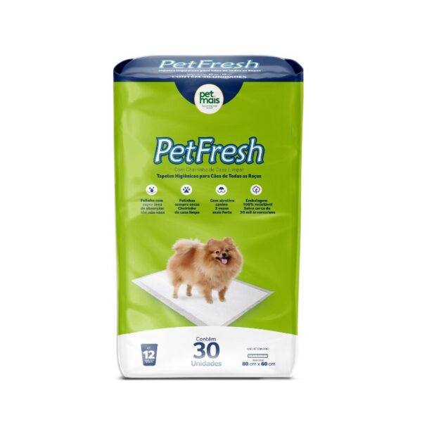 Tapete Petfresh 30 unid 80cm x 60cm