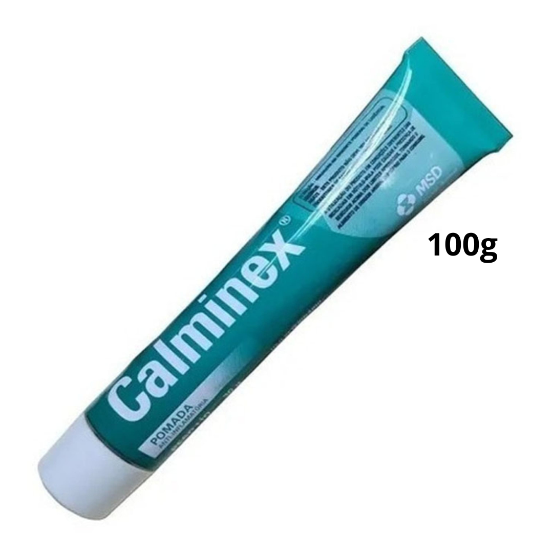 Calminex Veterinário | Pomada Anti-Inflamatória Para Dores, Contusões e Edemas | MSD