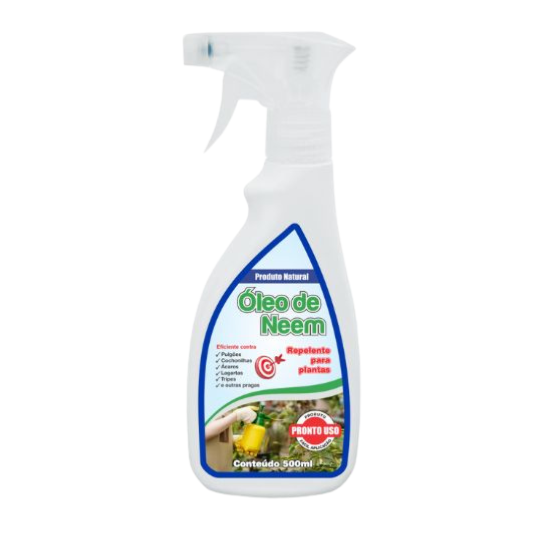 Óleo De Neem Pronto Uso 500ml | Controle Natural de Pragas | Agribras