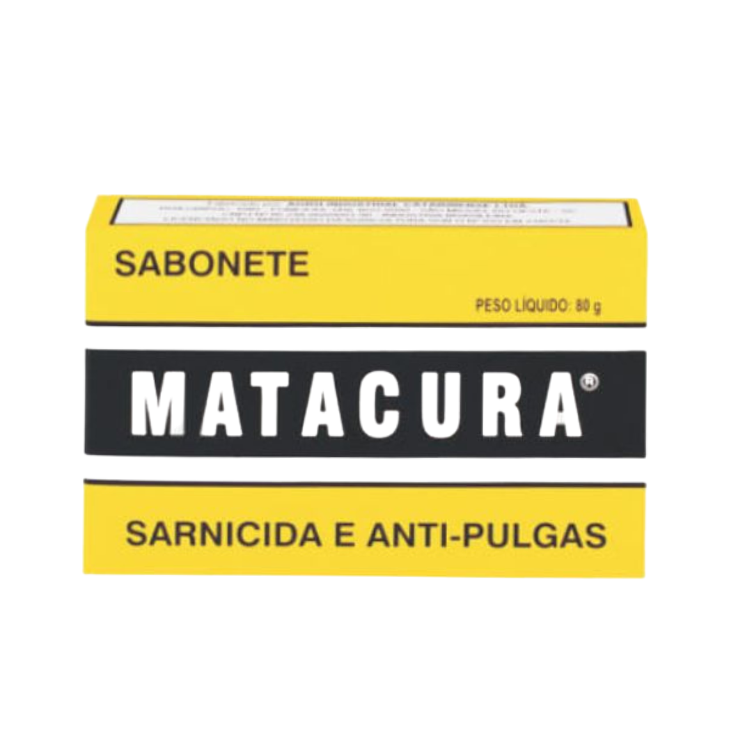 Sabonete Sarnicida e Anti-Pulgas 80g Matacura