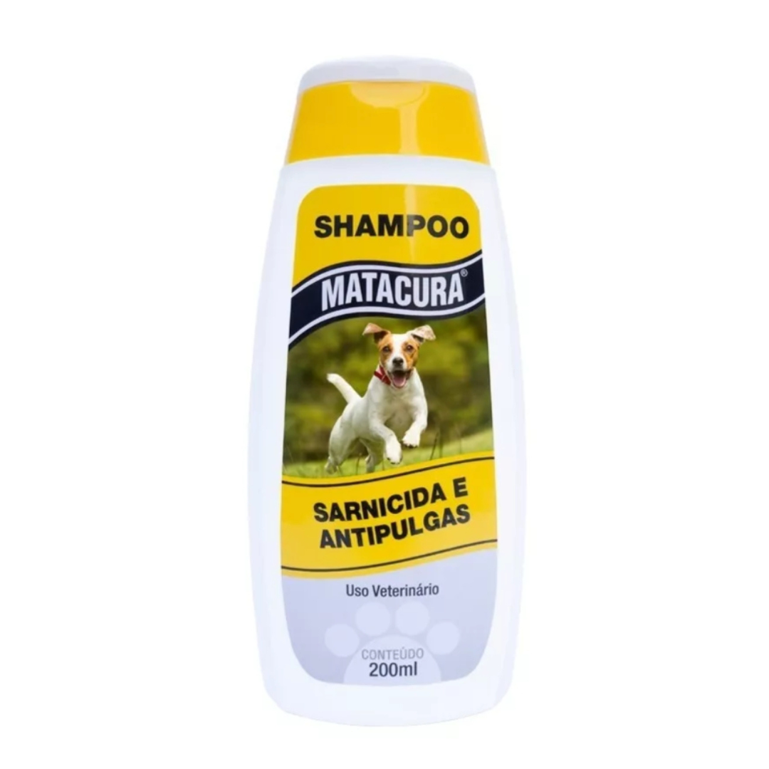 Shampoo Sarnicida e Antipulgas 200ml | Matacura