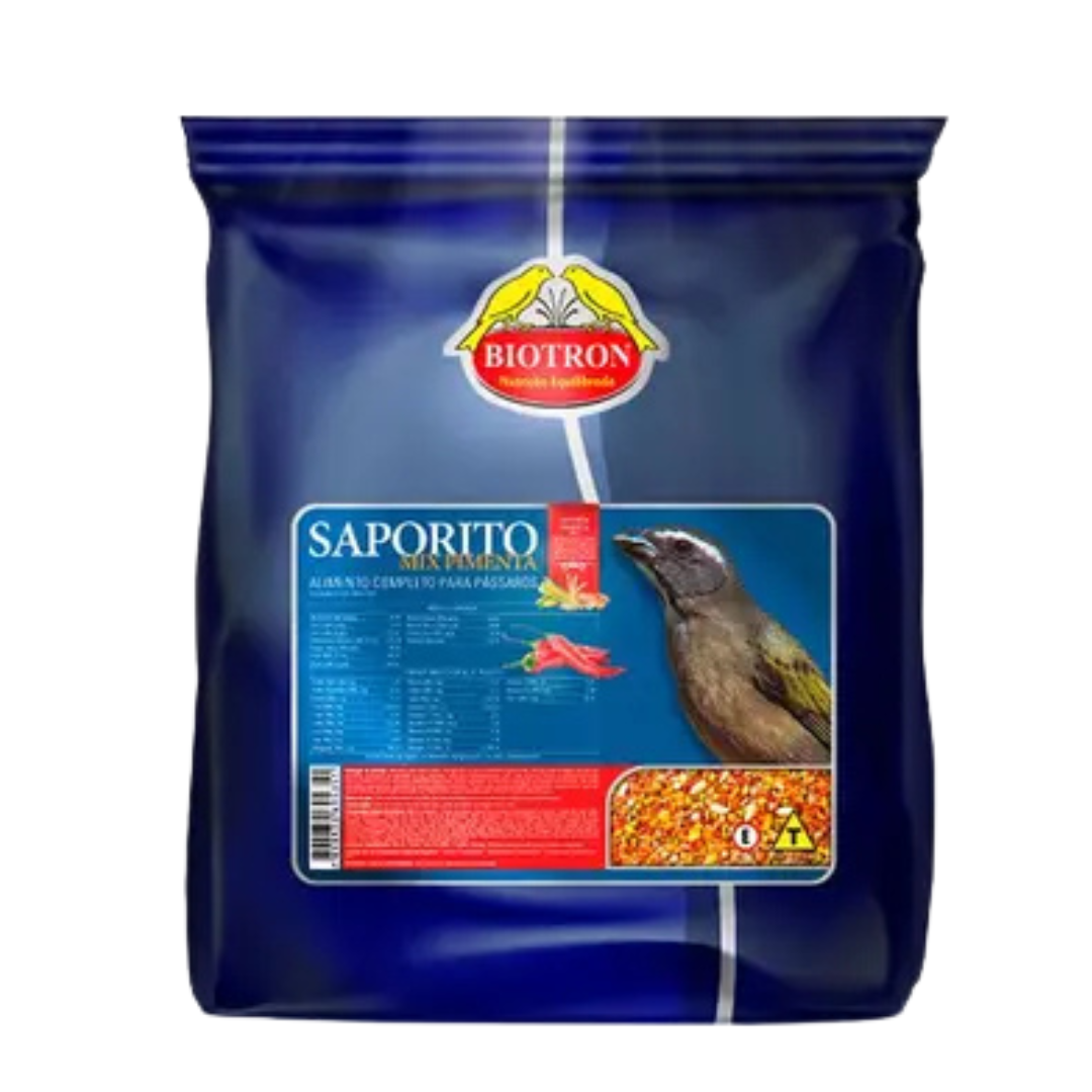 Saporito Pimenta | Alimento Para Pássaros | Biotron