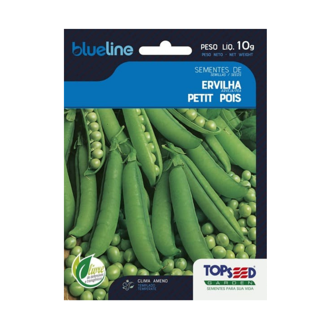 Semente De Ervilha Petit Pois Blue Line 10g | Topseed