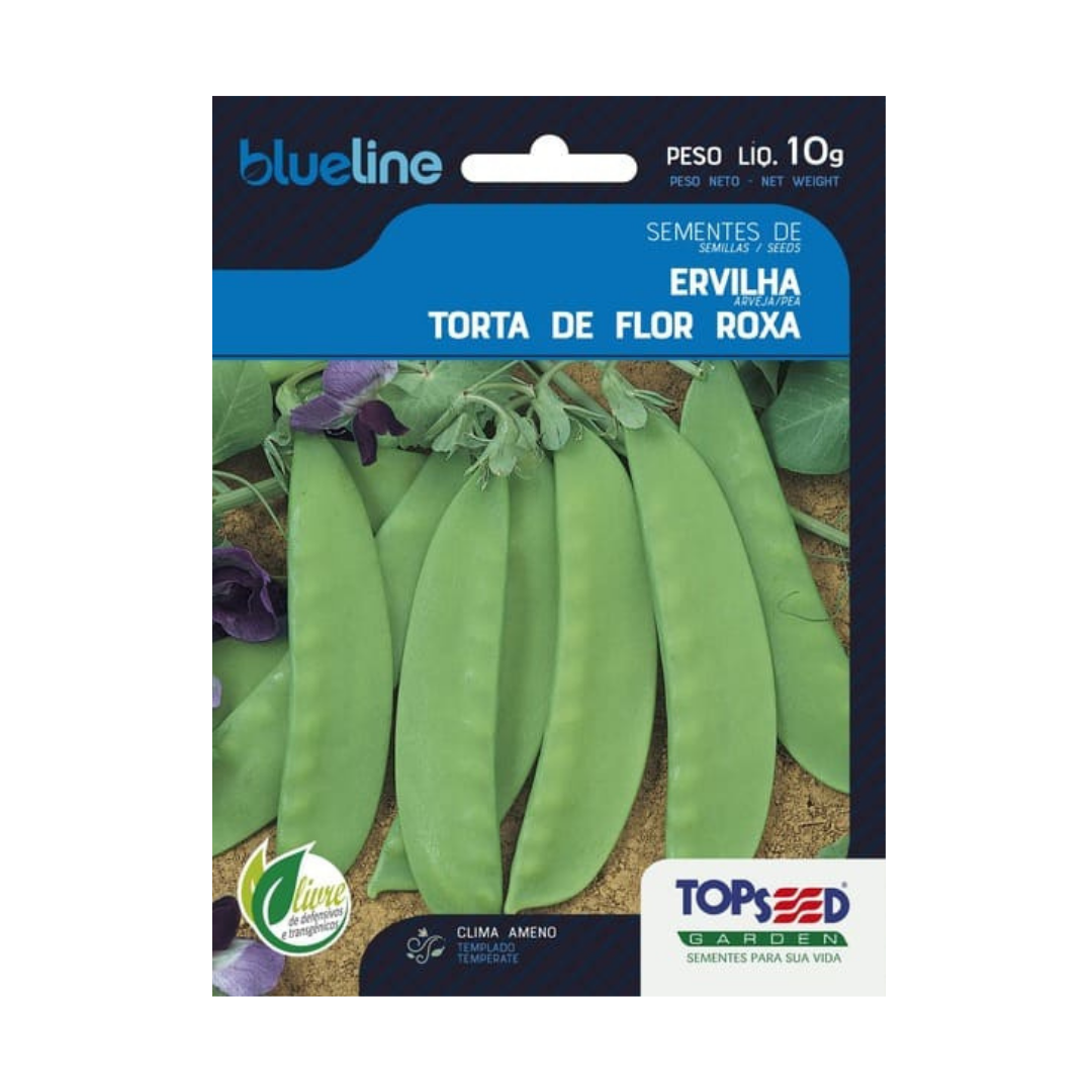 Semente De Ervilha Torta Flor Roxa Blue Line 10g | Topseed