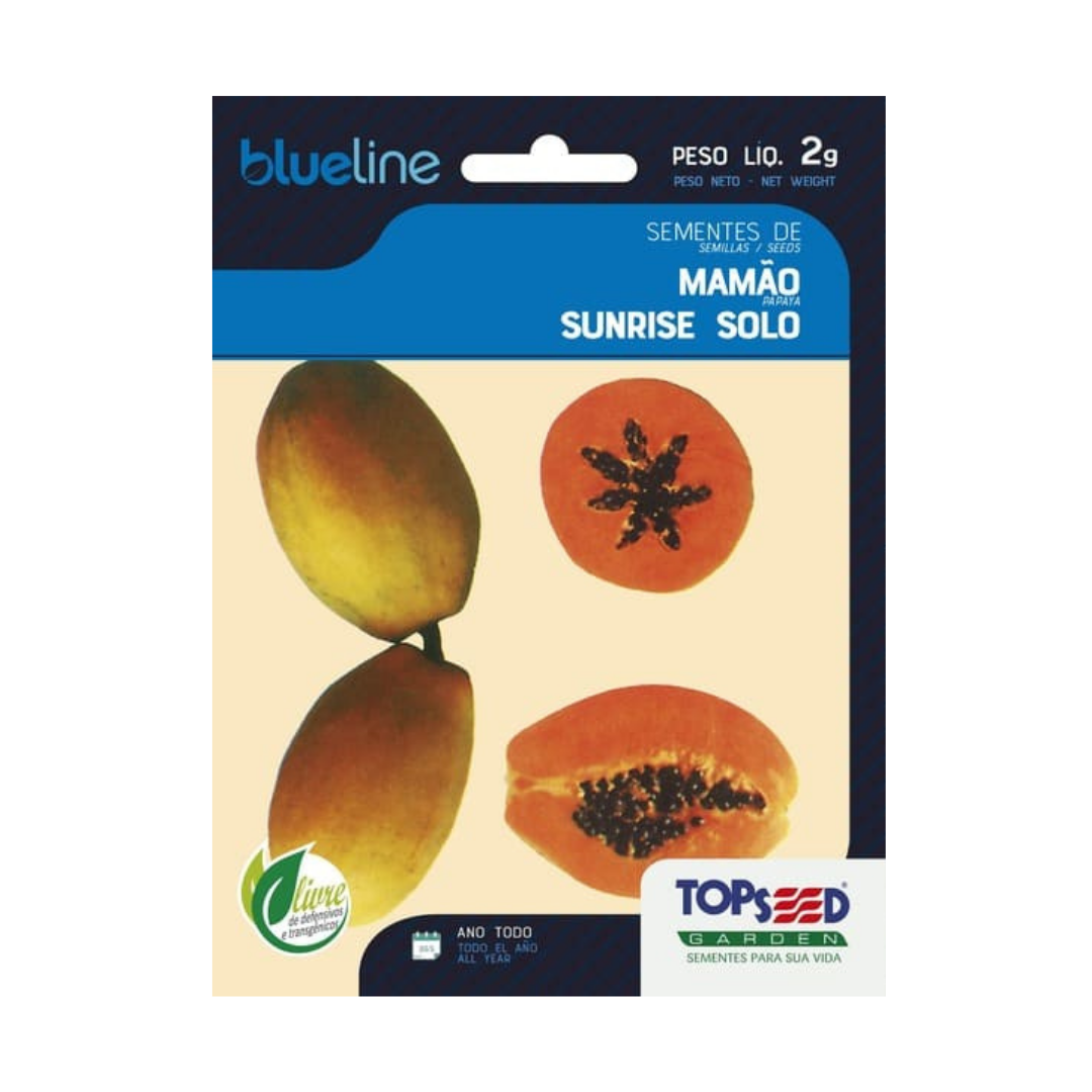 Semente De Mamão Papaia Blue Line 2g | Topseed