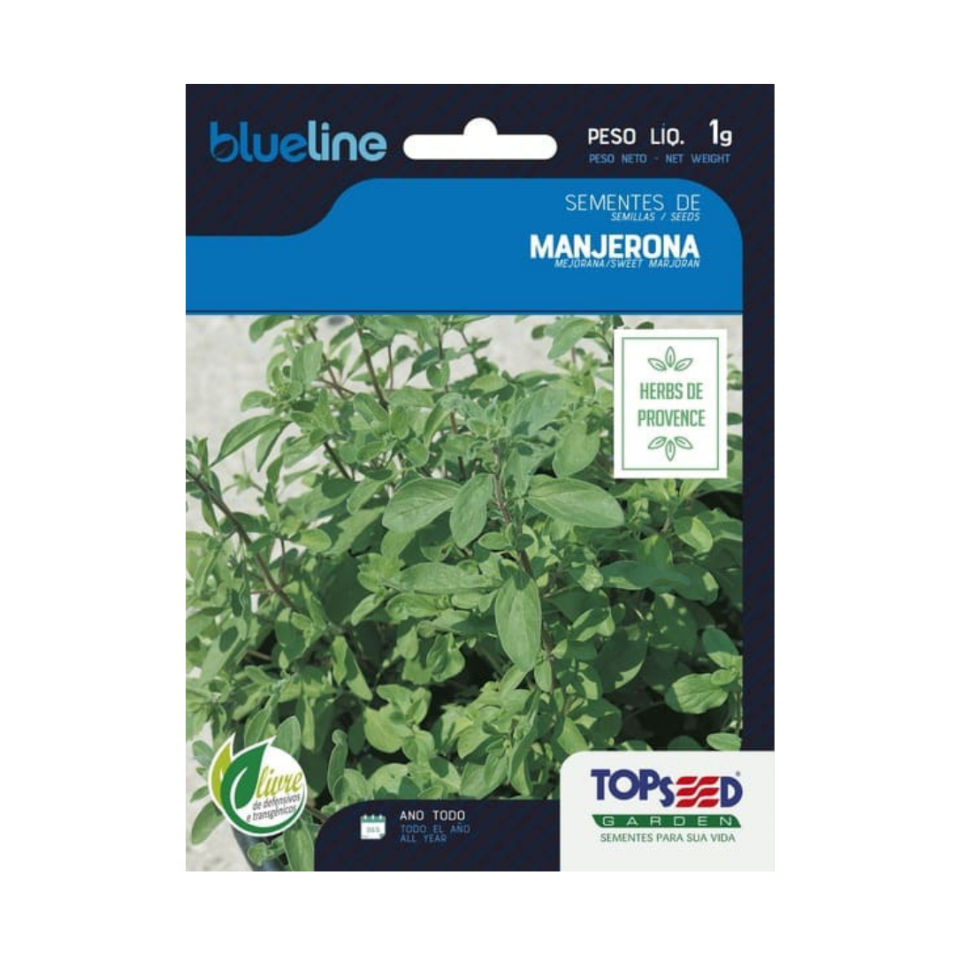 Semente De Manjerona Blue Line 1g | Topseed