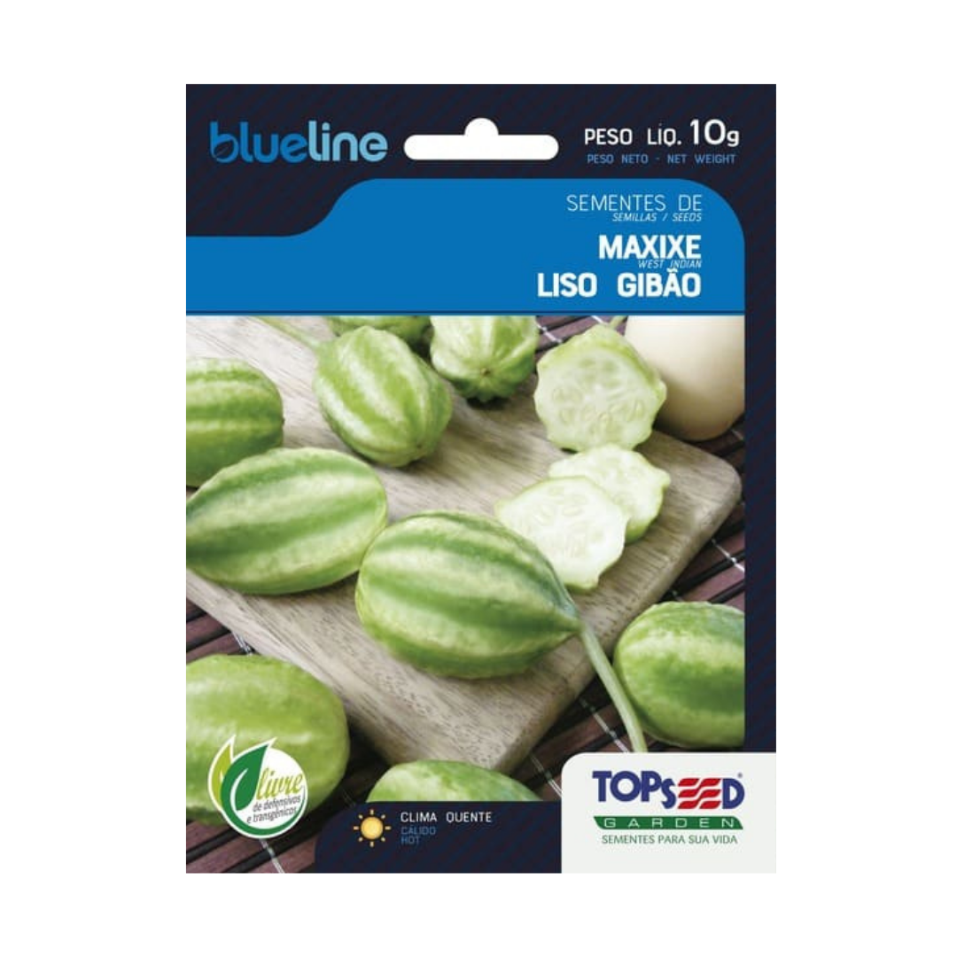 Semente De Maxixe Liso Gibão Blue Line 10g | Topseed