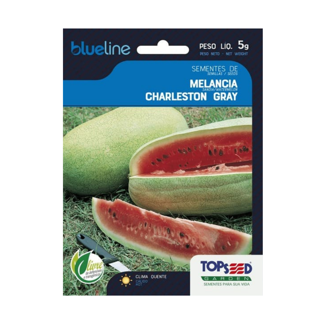 Semente De Melancia Charleston Gray Blue Line 5g | Topseed