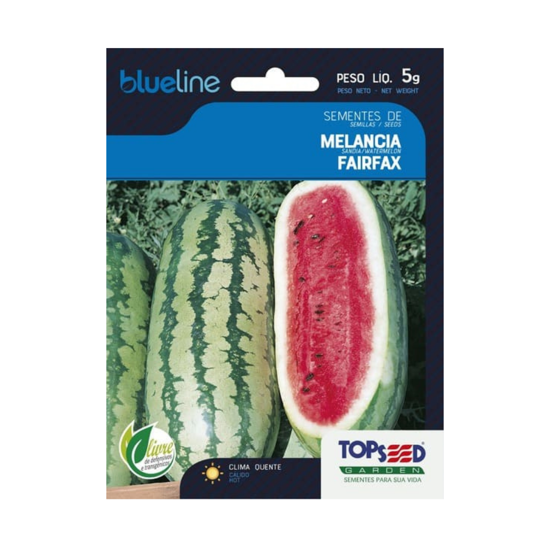 Semente De Melancia Fairfax Blue Line 5g | Topseed