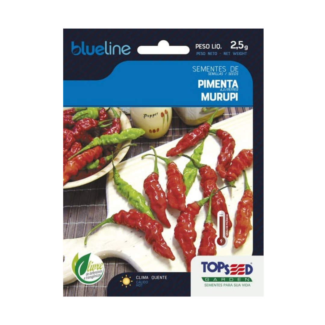 Semente De Pimenta Murupi Blue Line 2,5g | Topseed