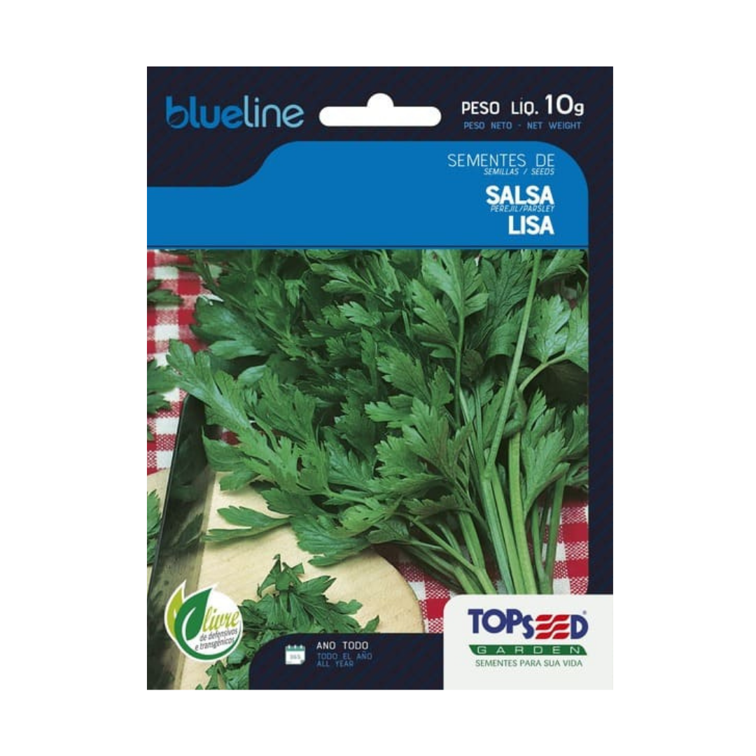 Semente De Salsa Lisa Blue Line 10g | Topseed