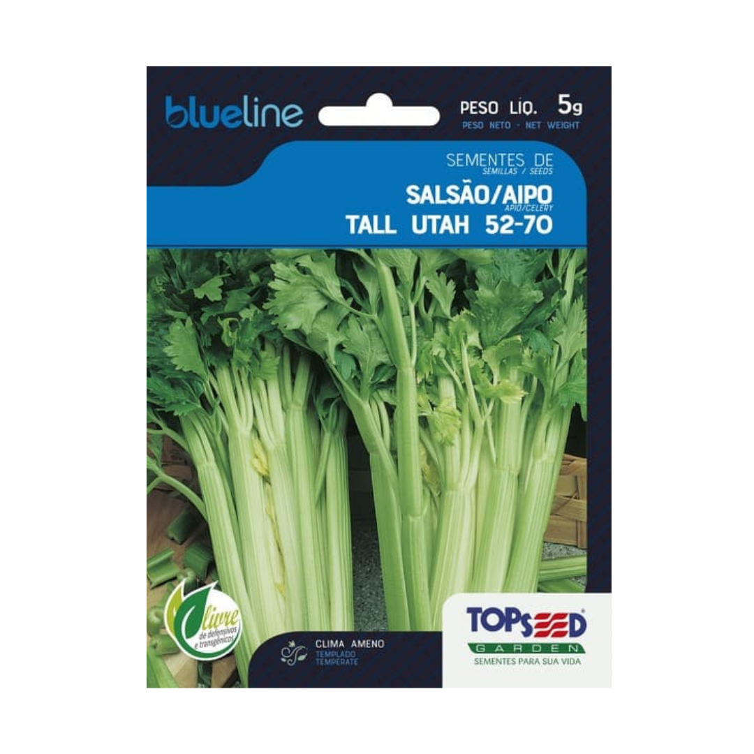 Semente De Salsão Aipo Tall Utah Blue Line 5g | Topseed