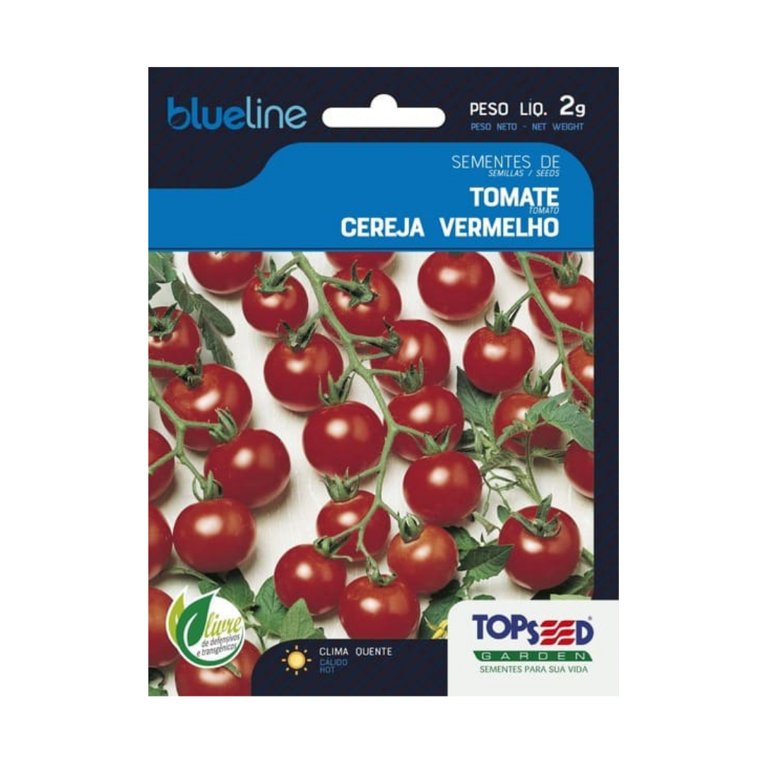 Semente De Tomate Cereja Vermelho Blue Line 2g | Topseed