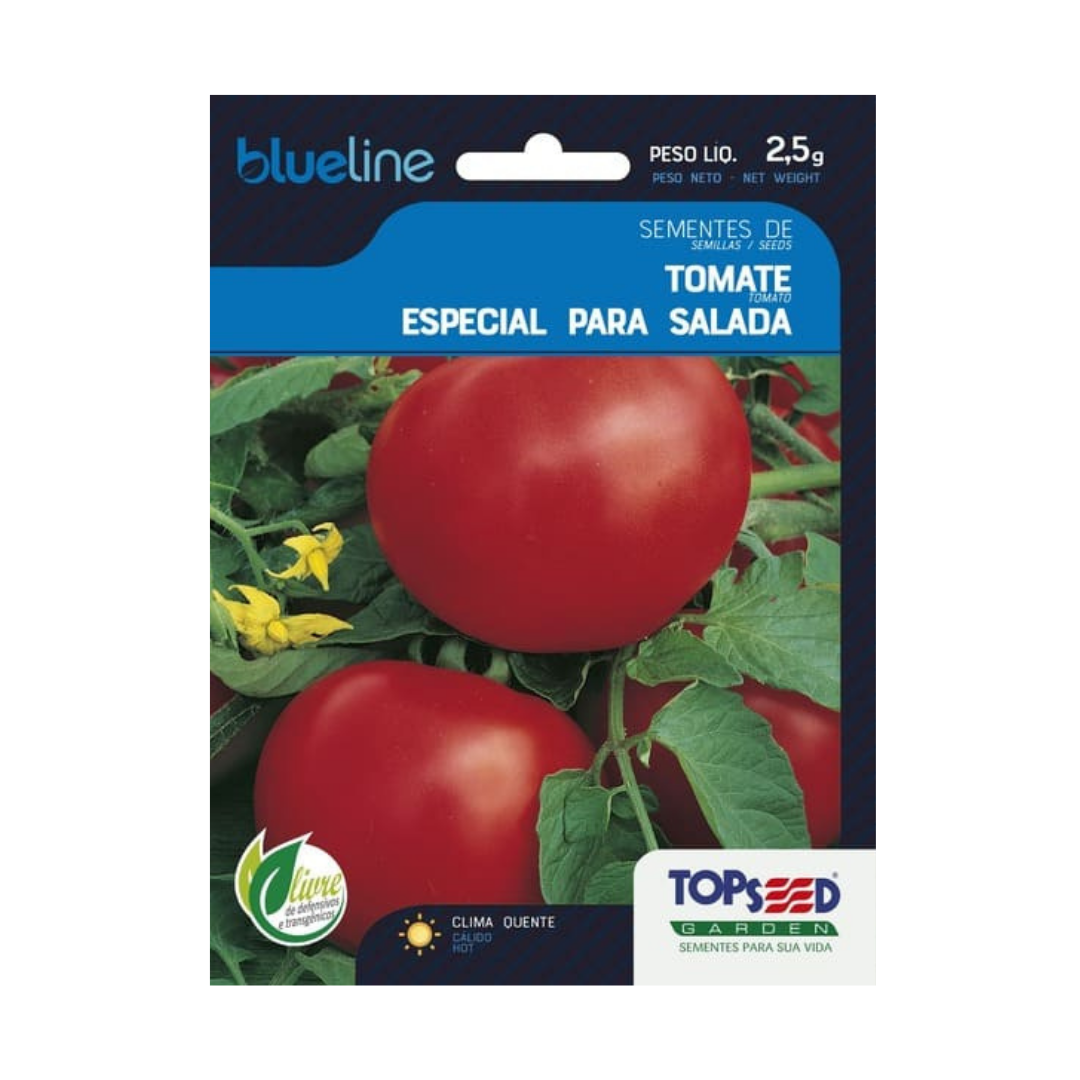 Semente De Tomate Tropic Especial Salada Blue Line 2,5g | Topseed