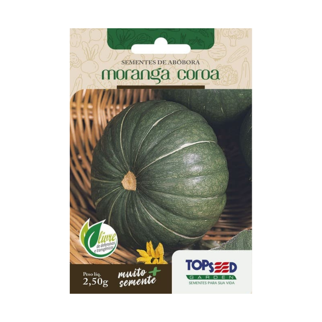 Semente De Abóbora Moranga Coroa 2,5g | Topseed