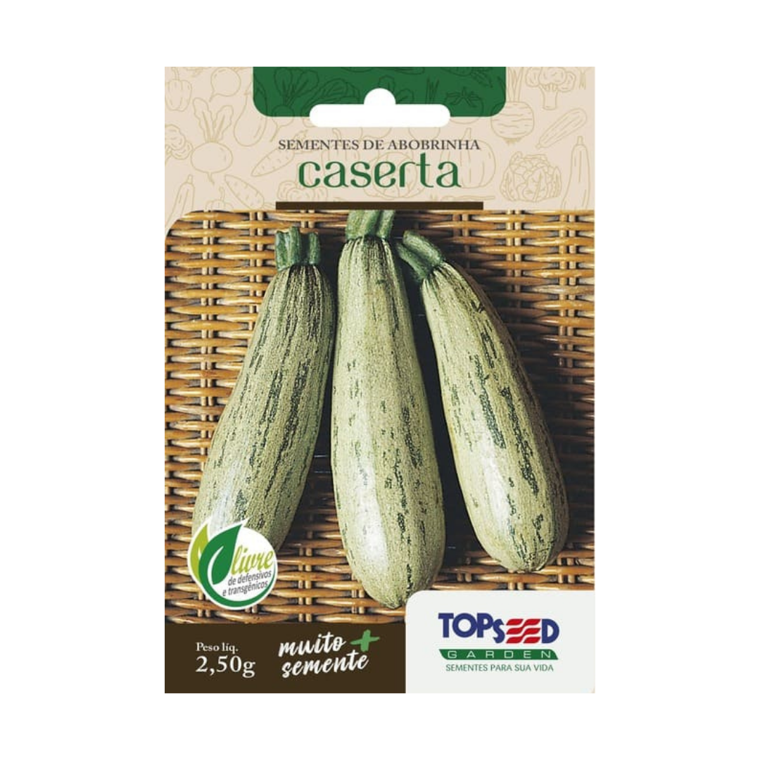 Semente De Abobrinha Caserta 2,5g | Topseed