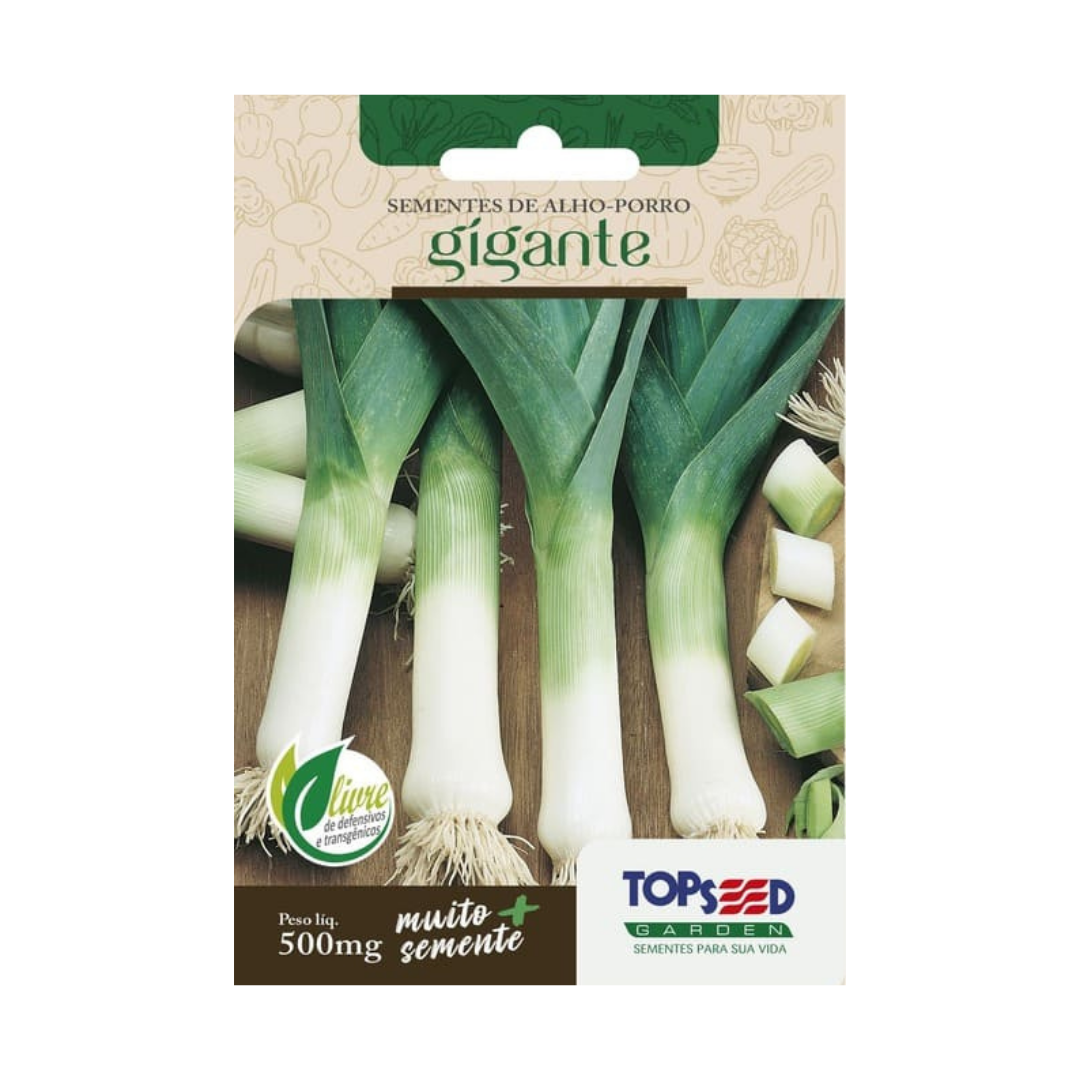 Semente De Alho Porro Gigante 500mg | Topseed