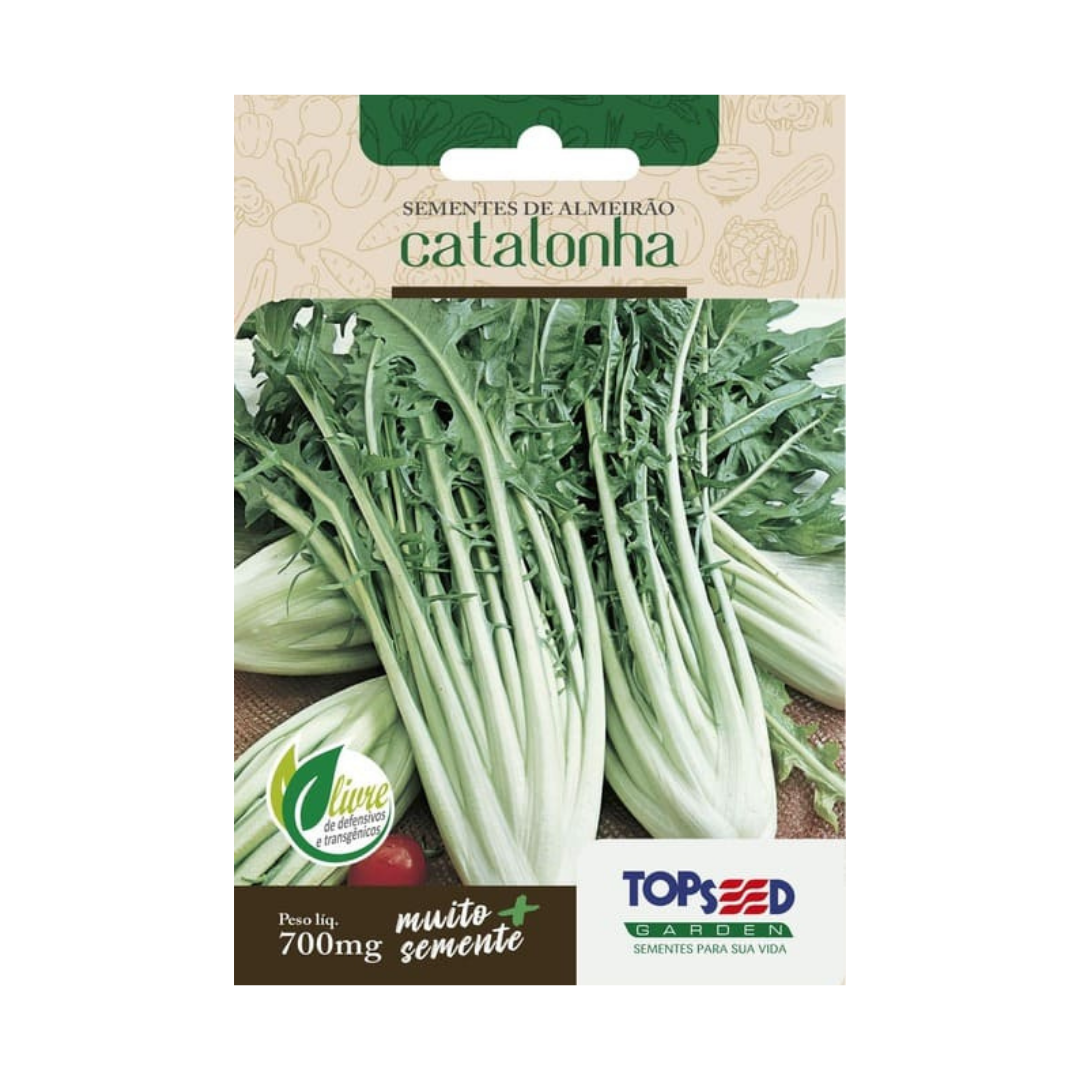 Semente De Almeirão Catalonha 700mg | Topseed