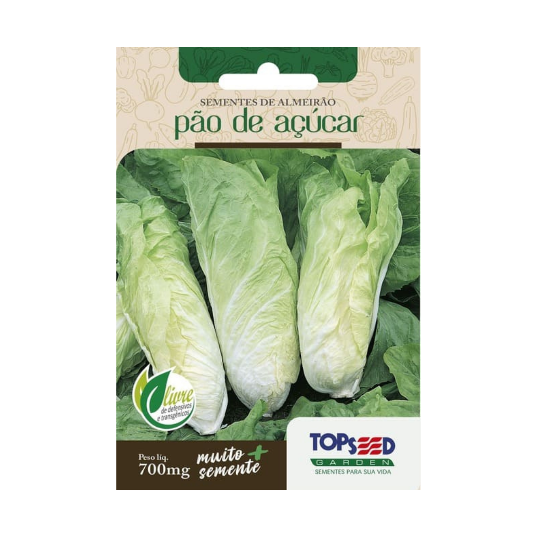 Semente De Almeirão Pão De Açúcar 700mg | Topseed