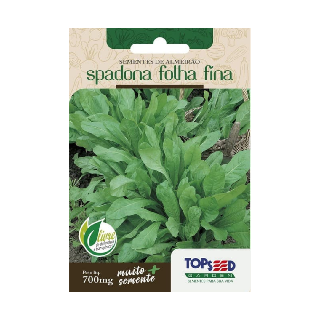 Semente De Almeirão Spadona Folha Fina 700mg | Topseed