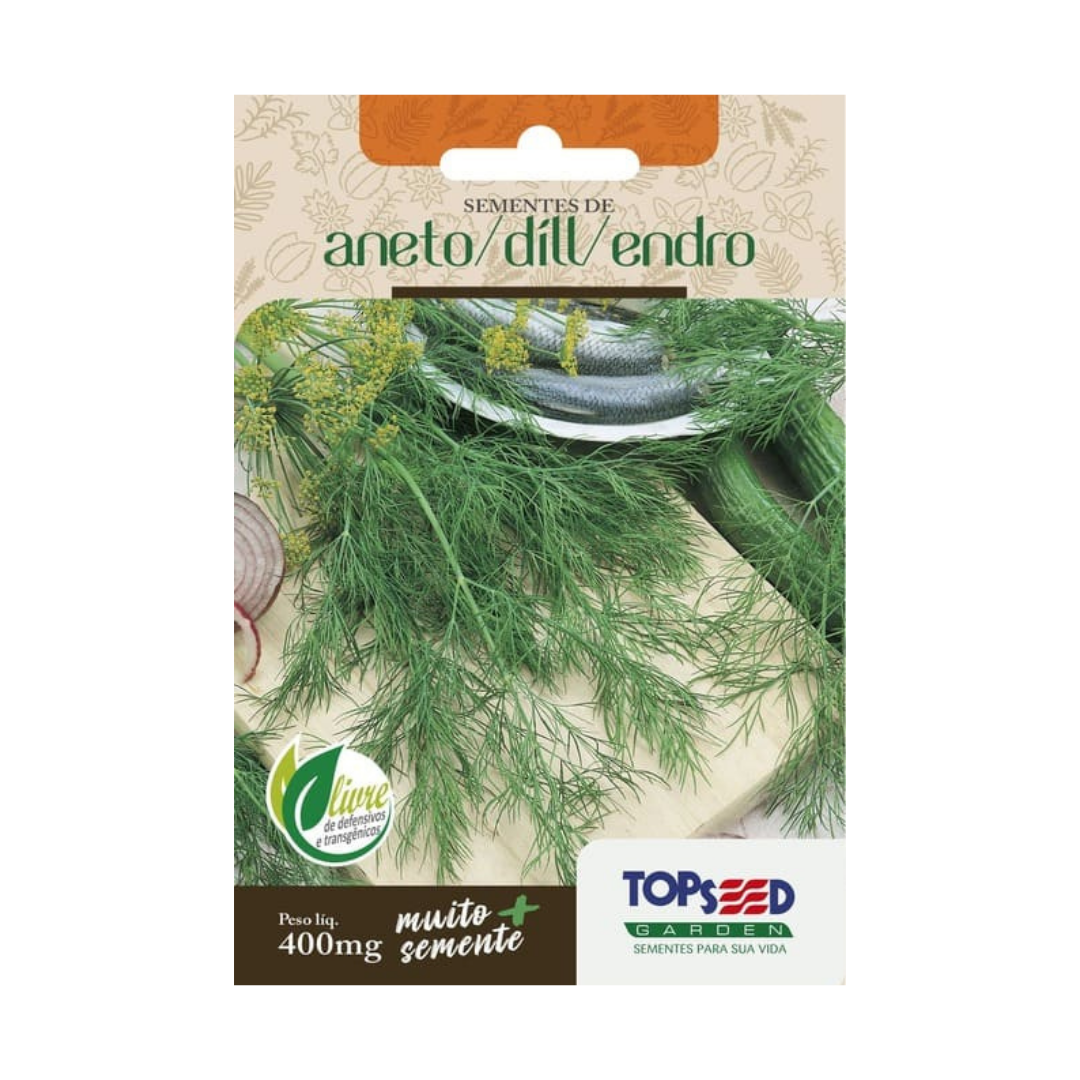 Semente De Aneto Dill Endro 400mg | Topseed