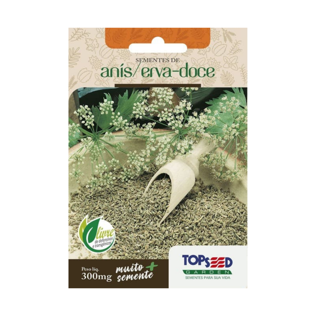 Semente De Anis Erva Doce 300mg | Topseed