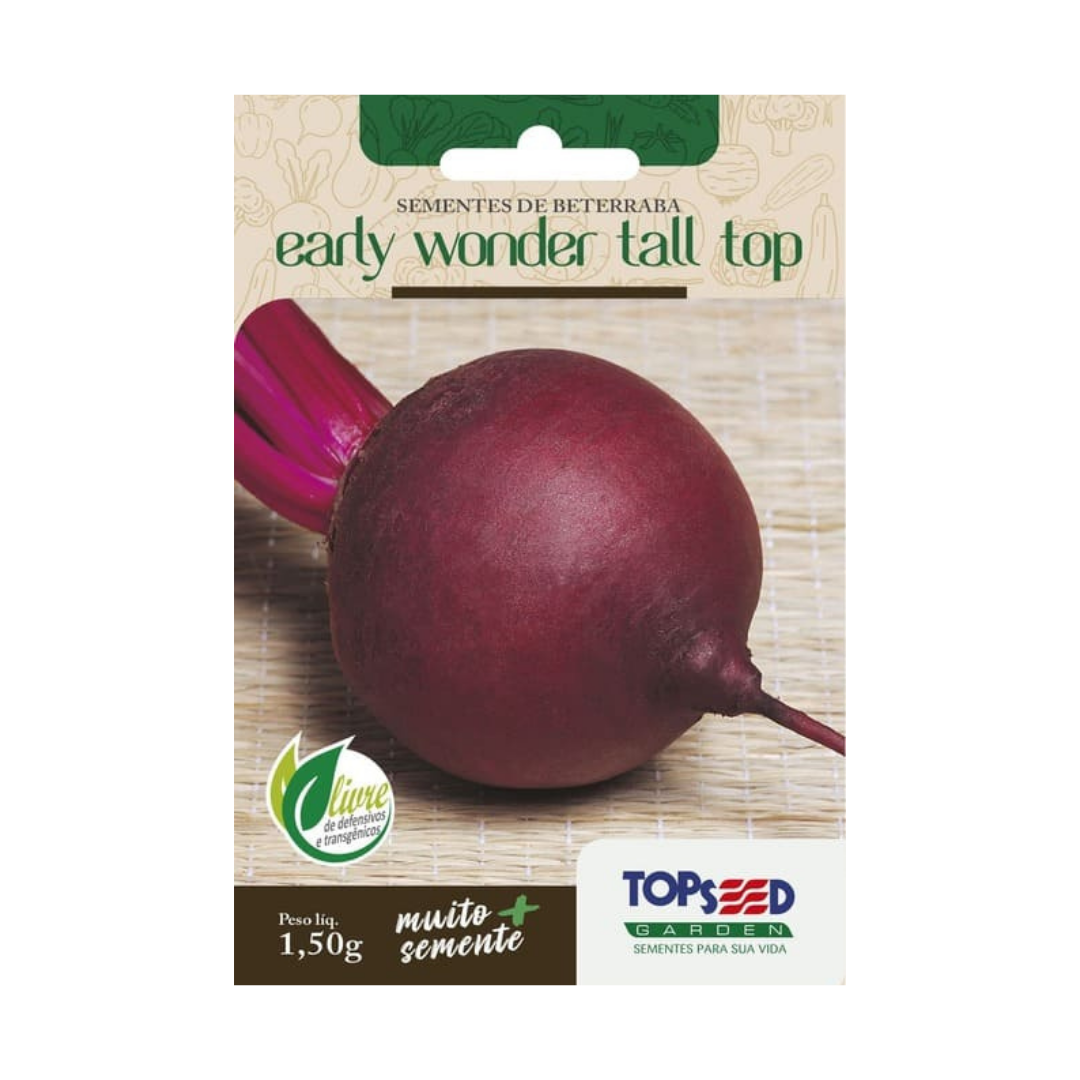 Semente De Beterraba Early Wonder 1,5g | Topseed
