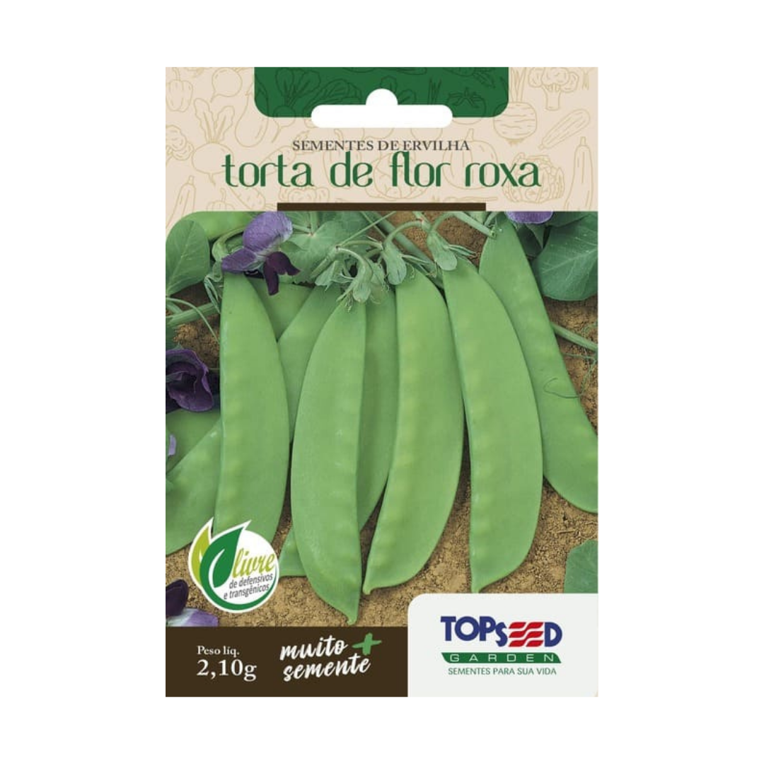Semente De Ervilha Torta Flor Roxa 2,1g | Topseed