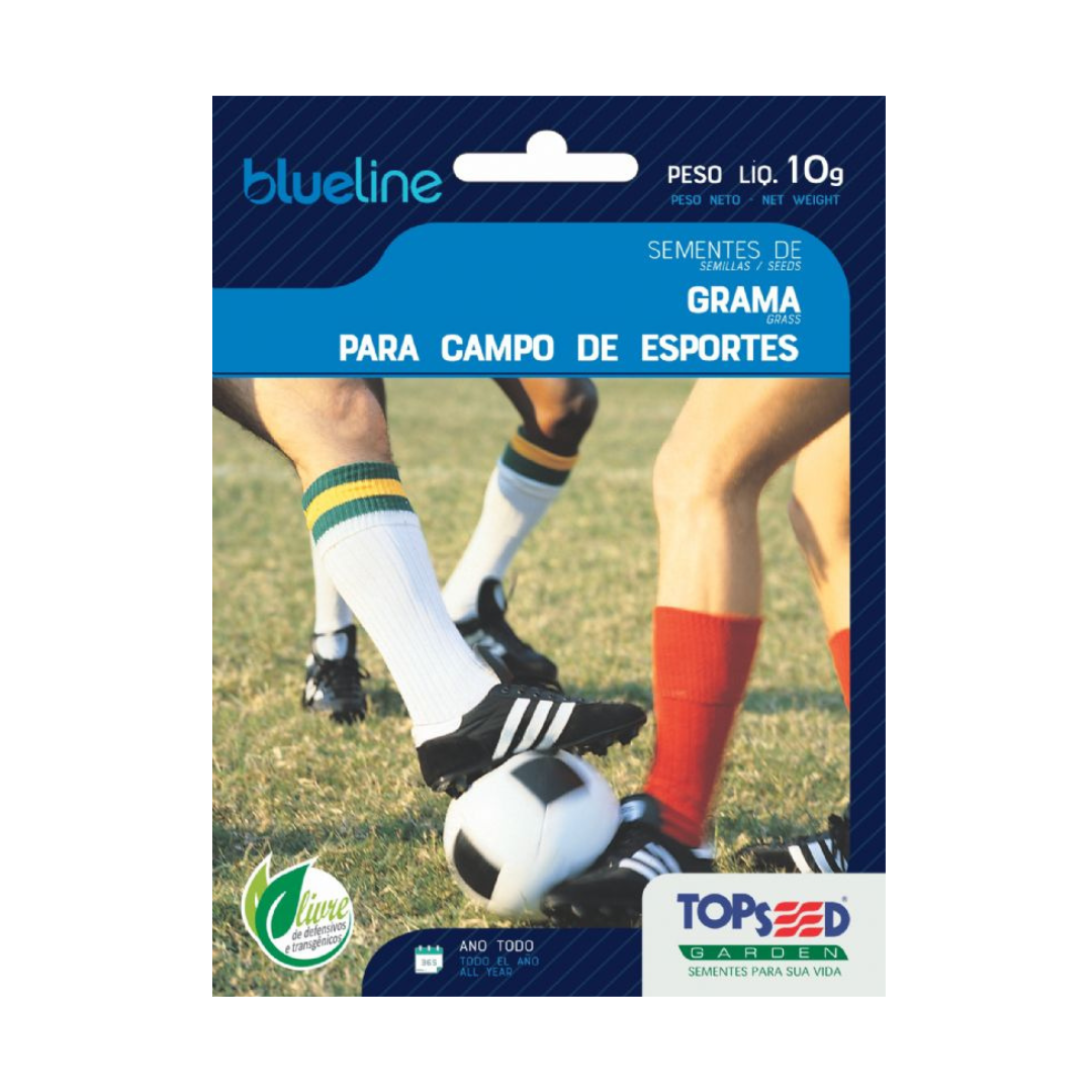 Semente De Grama Campo de Esporte Blue Line 10g | Topseed