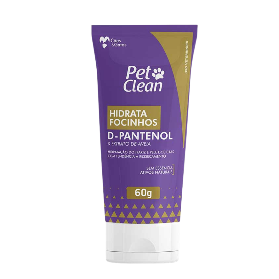 Hidratante de Focinho para Cães 60g | Hidratação e Proteção para Nariz Ressecado | Pet Clean