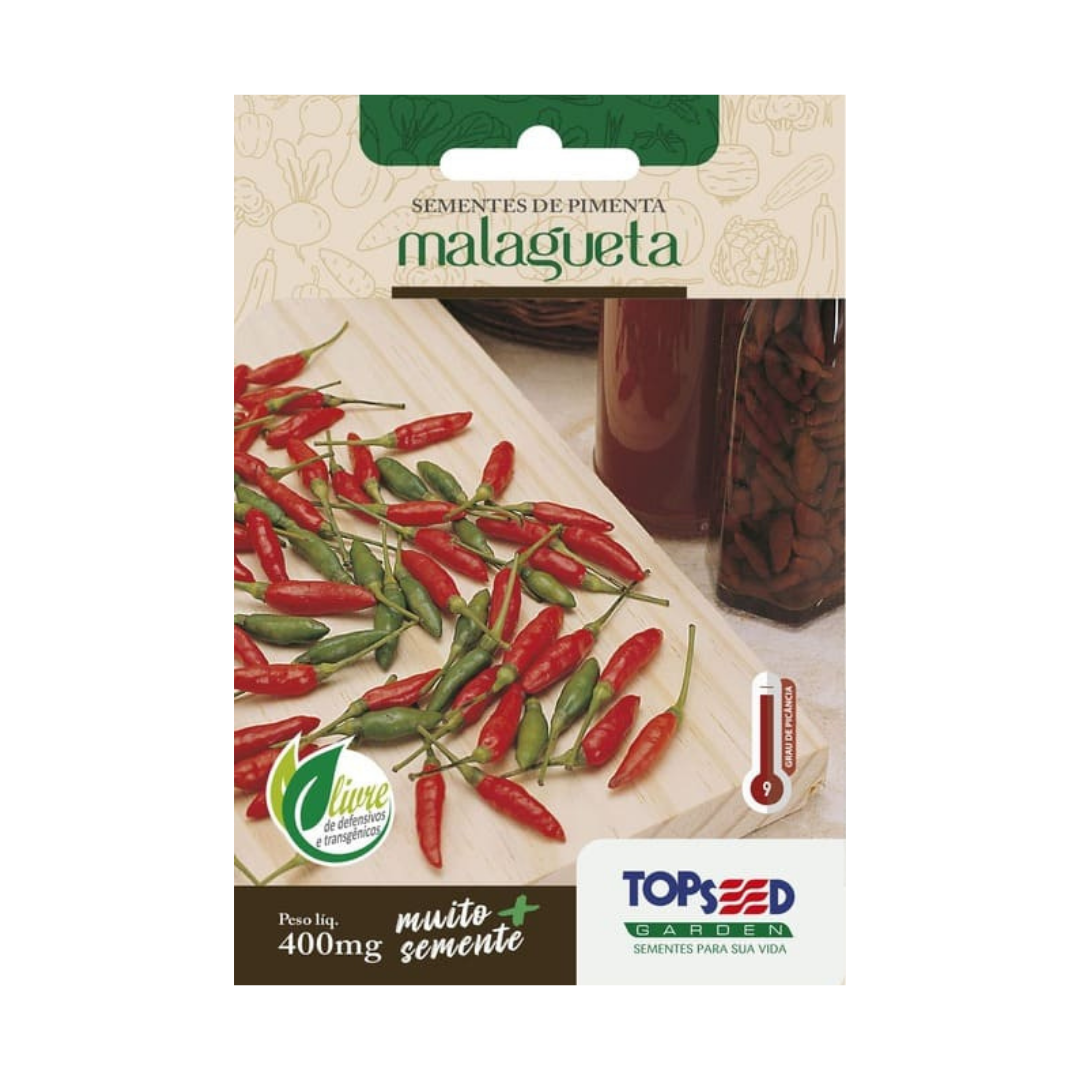 Semente De Pimenta Malagueta 400mg | Topseed