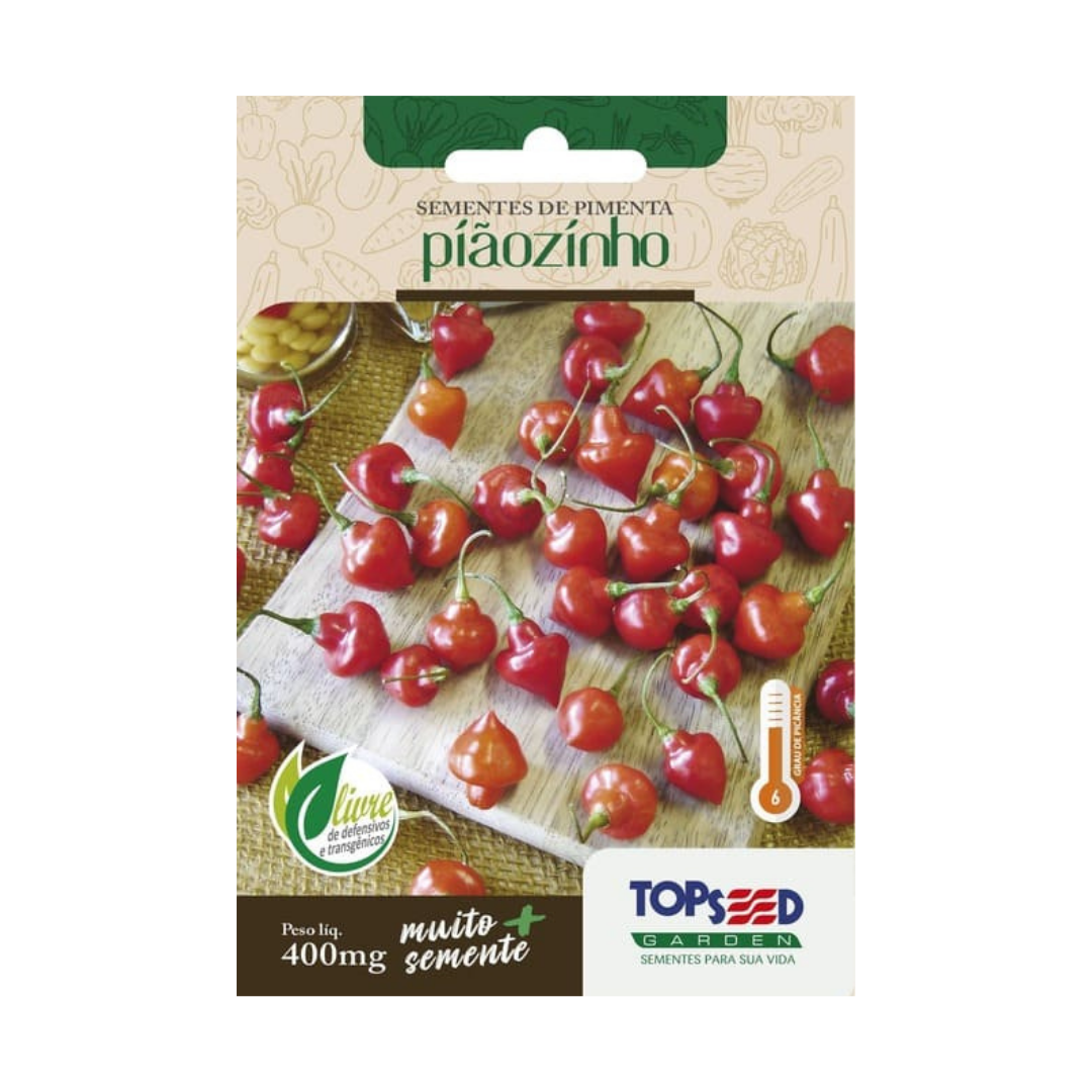 Semente De Pimenta Piãozinho 400mg | Topseed