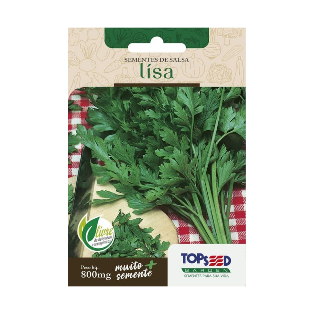Semente De Salsa Lisa 800mg | Topseed