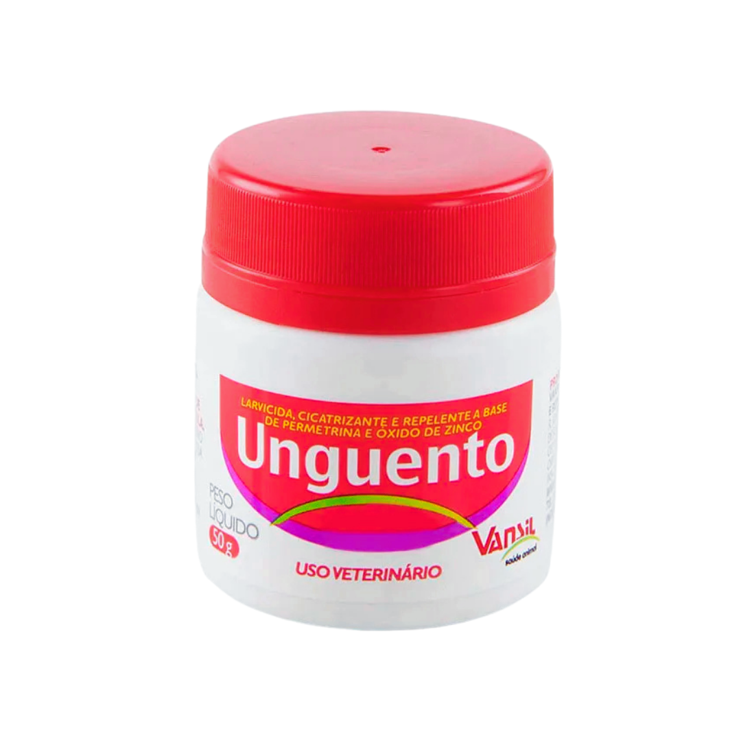 Unguento 50g | Larvicida, Cicatrizante e Repelente | Vansil