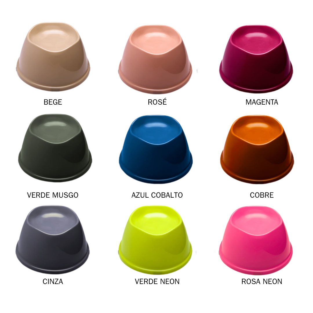 Comedouro High (Alto) para Gatos | Várias Cores | Stark Pet