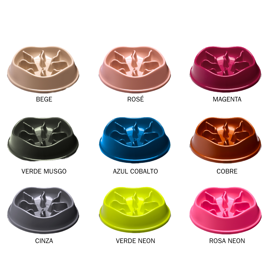 Comedouro Slow (Lento) para Cães | Várias Cores | Stark Pet
